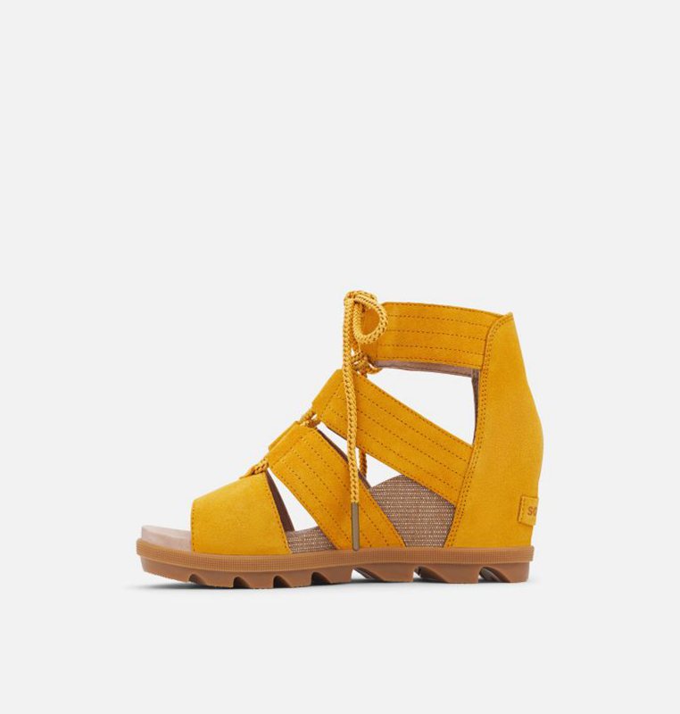 Sorel Dam Sandaler Gula - Joanie™ Ii Lace Wedge - WYI-691784